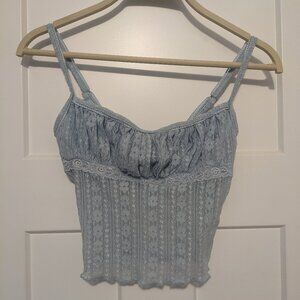 Lace tank top